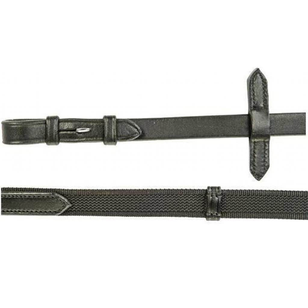 Rênes latéraux en cuir avec donut par SmartPak. Marron, neuf