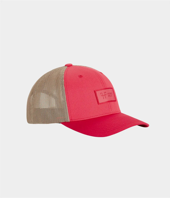 Casquette Trucker rose corail Horse Pilot