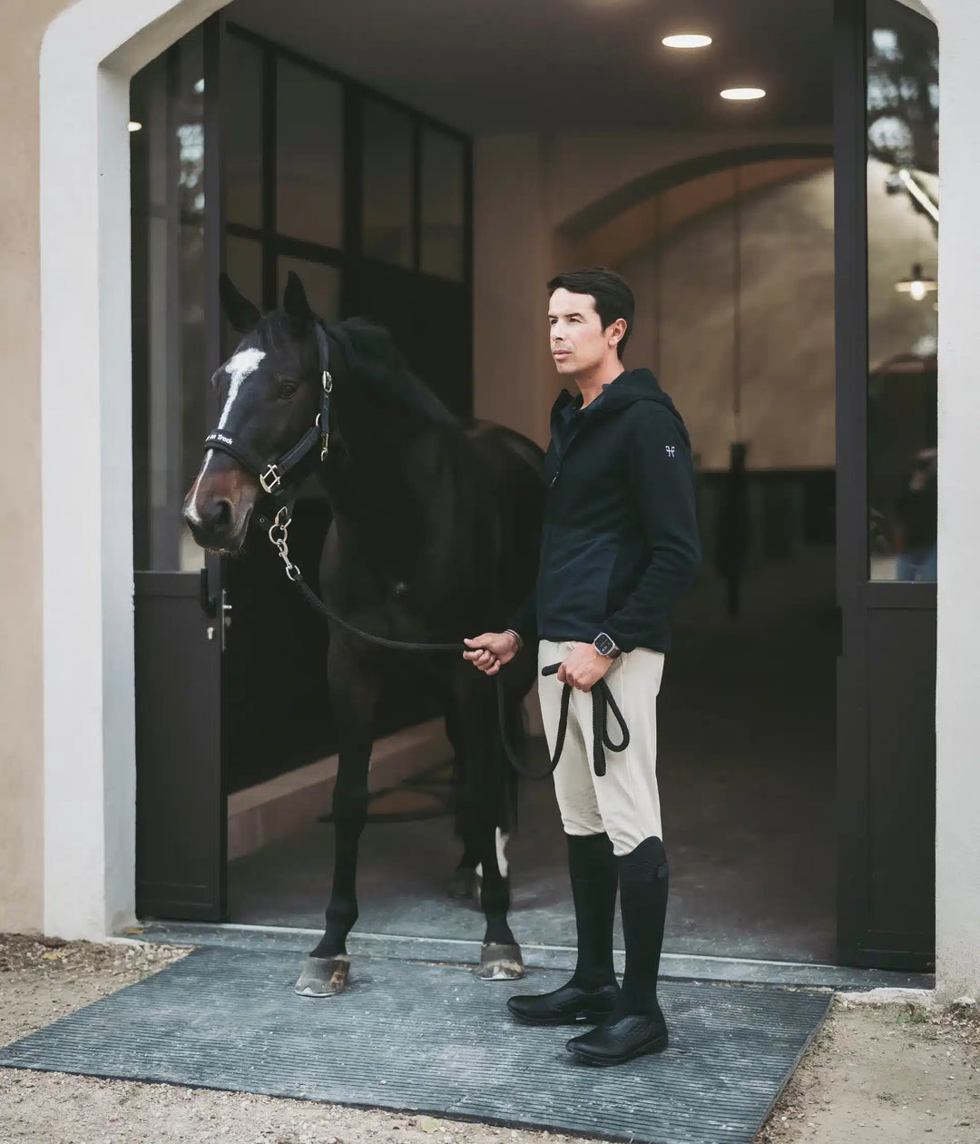 Veste polaire homme Pampa Horse Pilot Dark Night