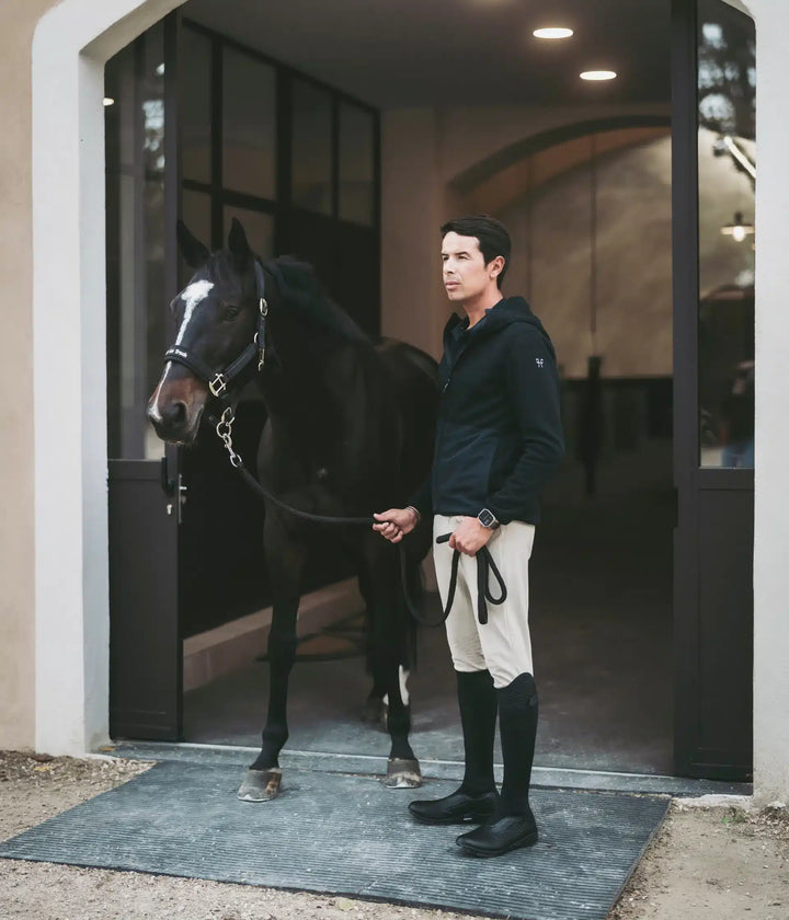 Veste polaire homme Pampa Horse Pilot Dark Night