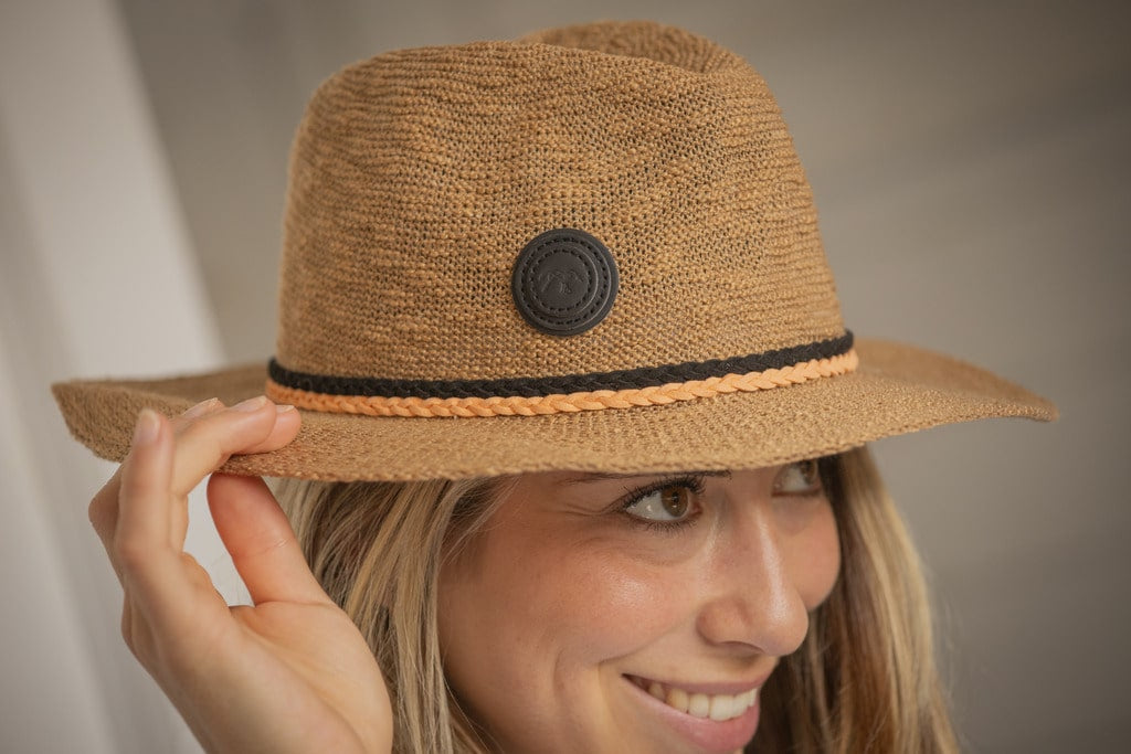 Chapeau en rafia Pénélope