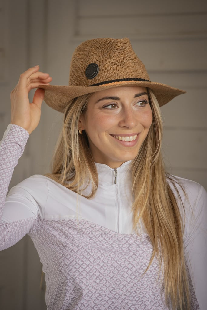 Chapeau en rafia Pénélope