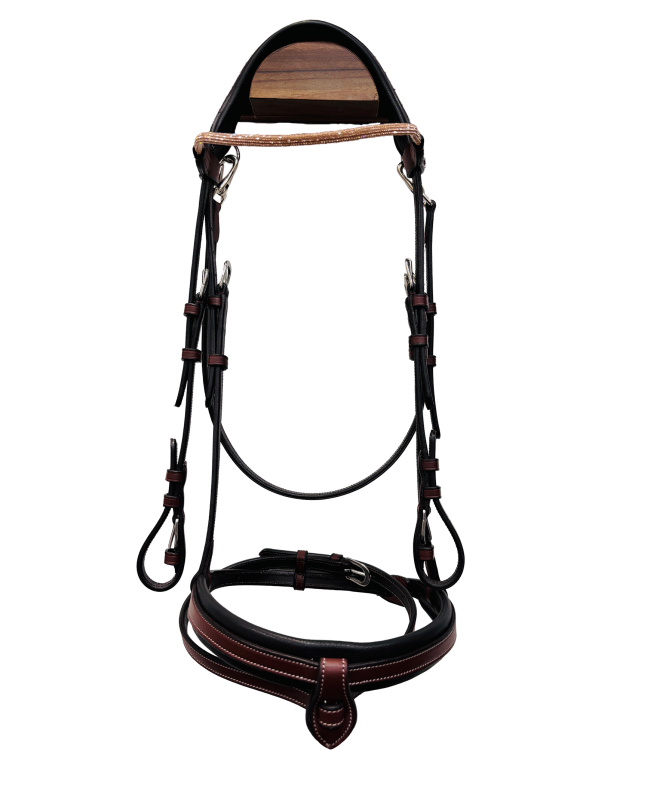 Bridon Genève Flags & Cup Marron/Rose Gold