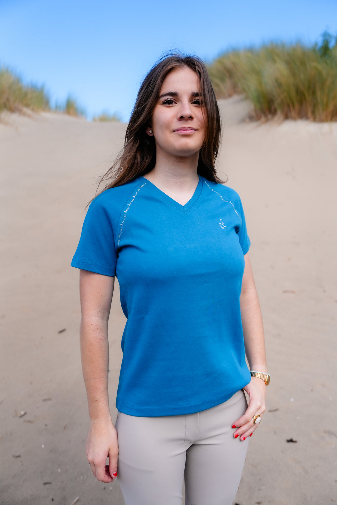 Tee-shirt SARAH Vert Canard - Le Sabotier