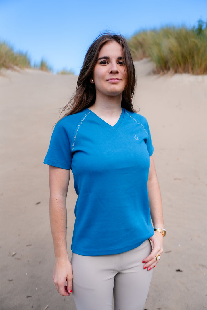 Tee-shirt SARAH Vert Canard - Le Sabotier