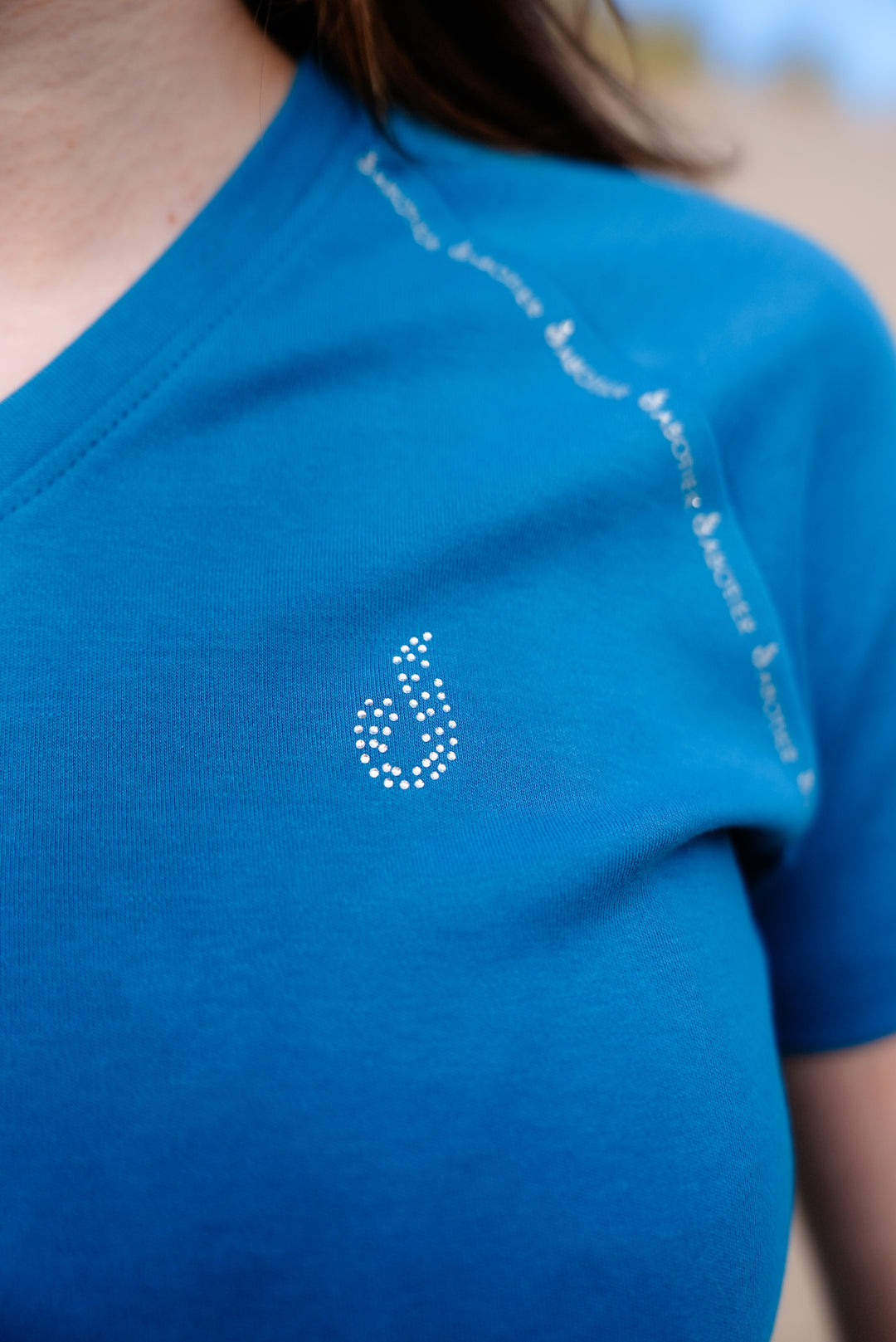 Tee-shirt SARAH Vert Canard - Le Sabotier