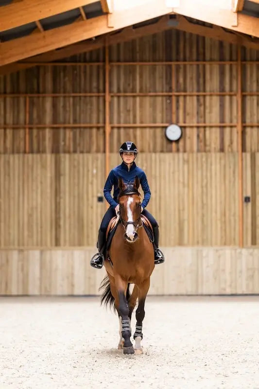 Sweat femme Winter Shirt Horse Pilot Navy