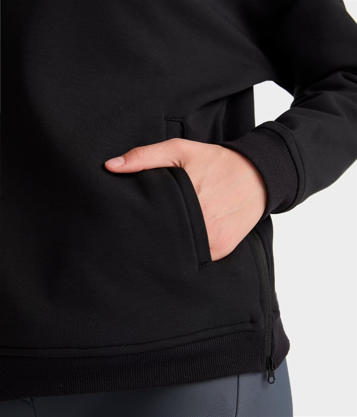 Sweat à capuche femme Team Hoodie Black