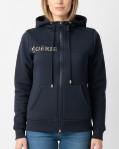 Sweat zippé Jackie Bleu marine - Égérie