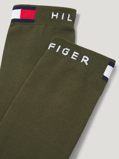 chaussettes Newburgh Riding Socks UTILITY OLIVE Tommy Hilfiger