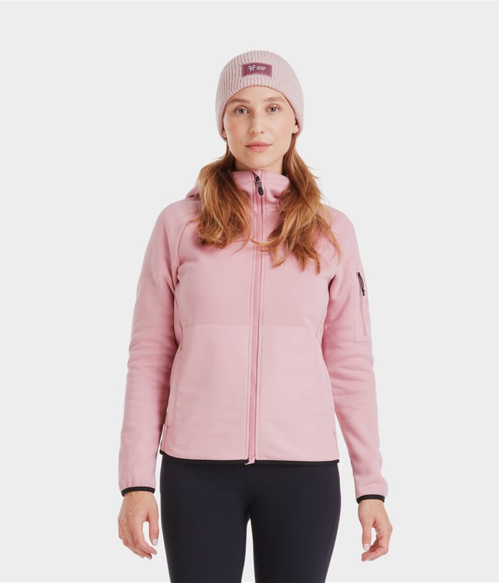 Veste polaire femme Pampa Horse Pilot Baby Pink