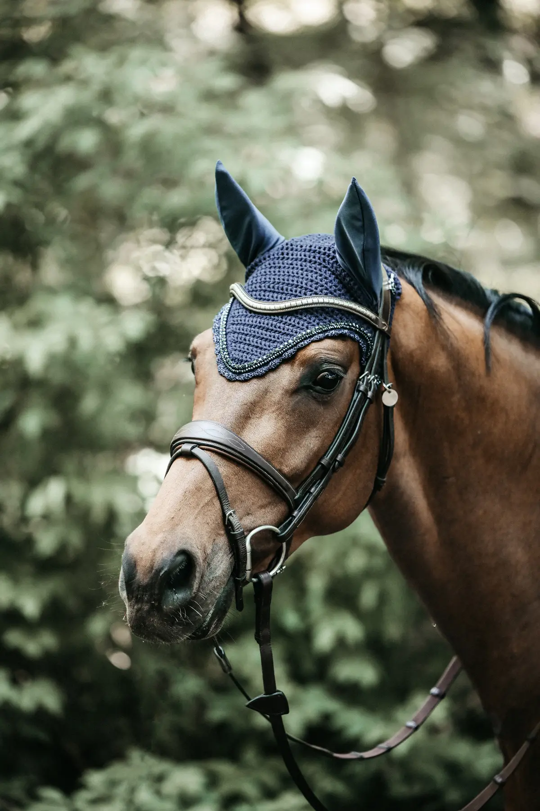 Bonnet anti-mouche long stone & pearl Marine Foncé - Kentucky