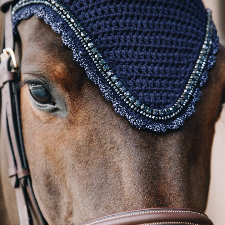 Bonnet anti-mouche long stone & pearl soundless Marine foncé - Kentucky