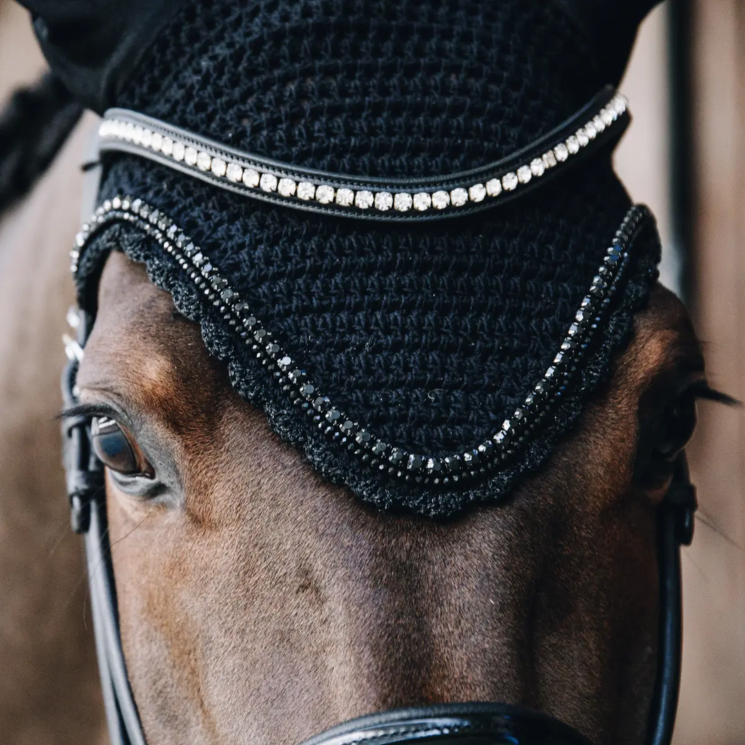 Bonnet anti-mouche long stone & pearl soundless Noir - Kentucky