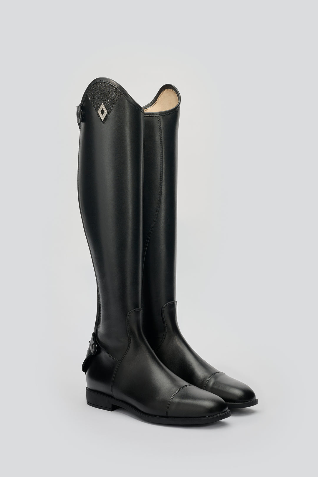 Bottes V1 Prime Dress Noir avec triangle Swarovski - Fabbri