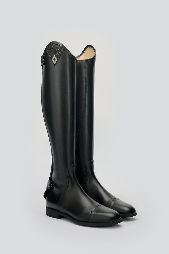 Bottes V1 Prime Dress Noir avec triangle Swarovski - Fabbri