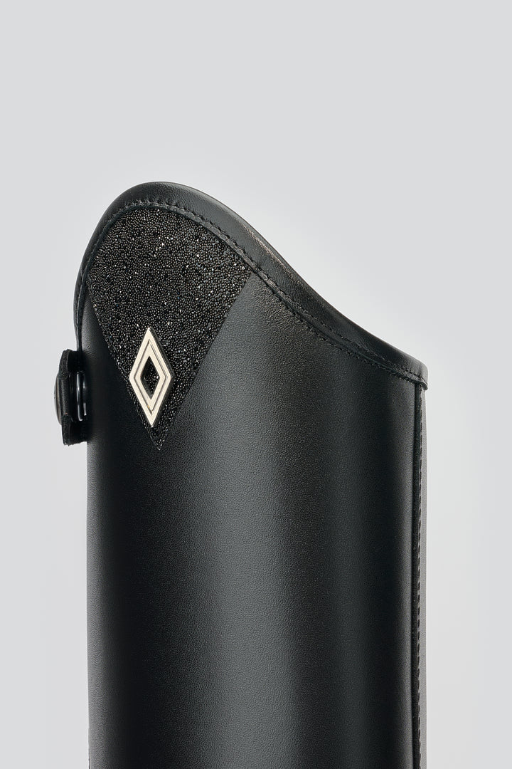 Bottes V1 Prime Dress Noir avec triangle Swarovski - Fabbri