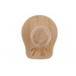 Brosse massante Bois/Blanc - Pénélope Collection