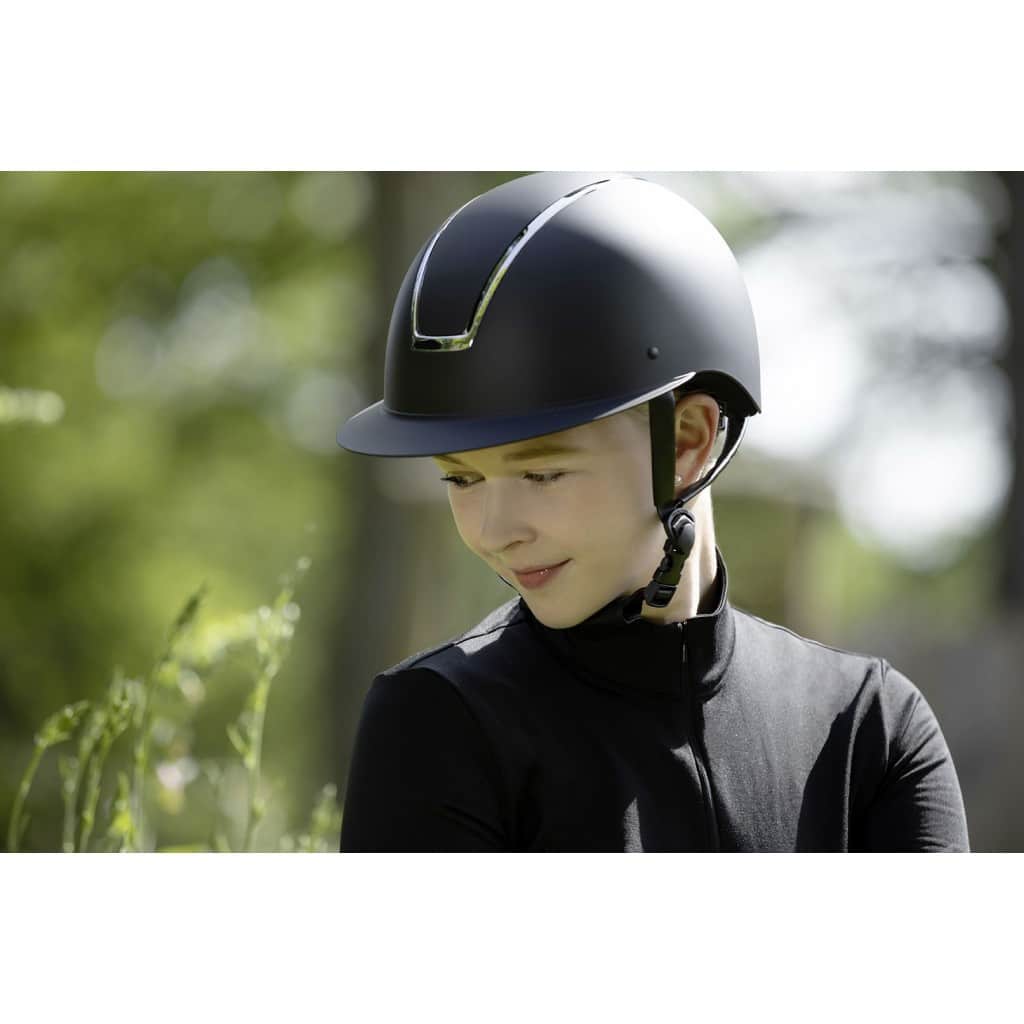 Casque D'équitation Unisexe Noir Taille L - Léger, Réglable, Avec Protection Anti-choc - 2