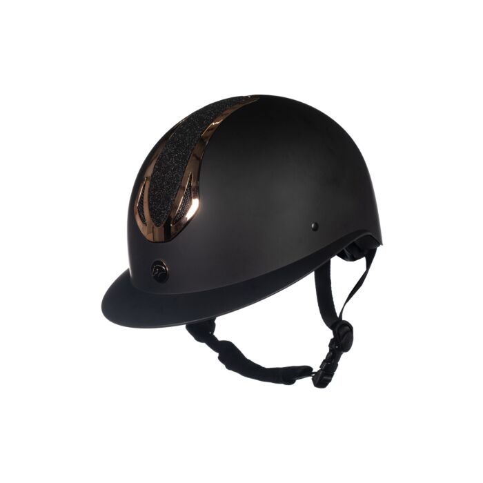 Casque Illusion Noir/Or rose - HKM