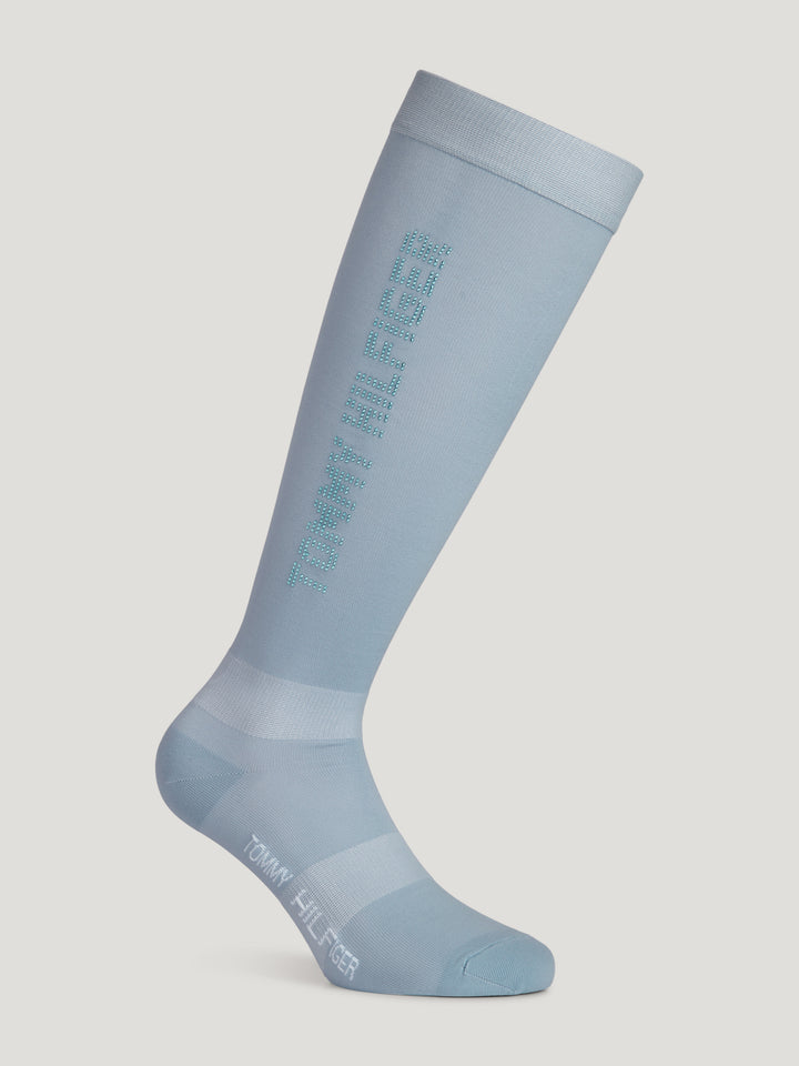Chaussette d'équitation Fontana Rhinestone Sweet Blue - Tommy Hilfiger
