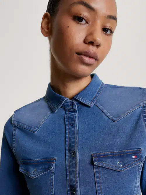 Chemise en jeans Tommy Hilfiger Woodside femme