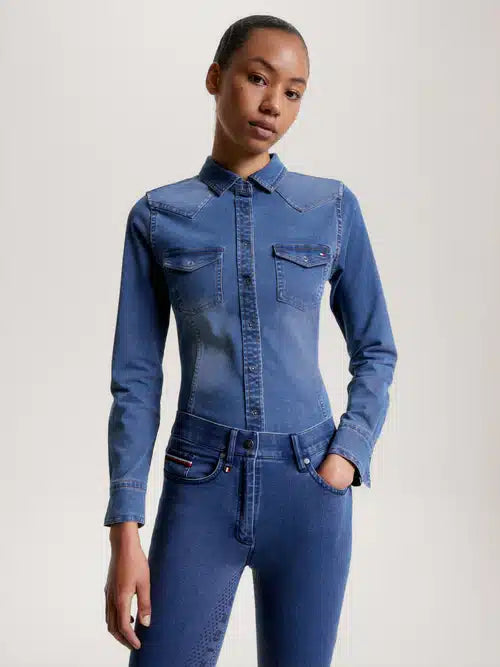 Chemise en jeans Tommy Hilfiger Woodside femme