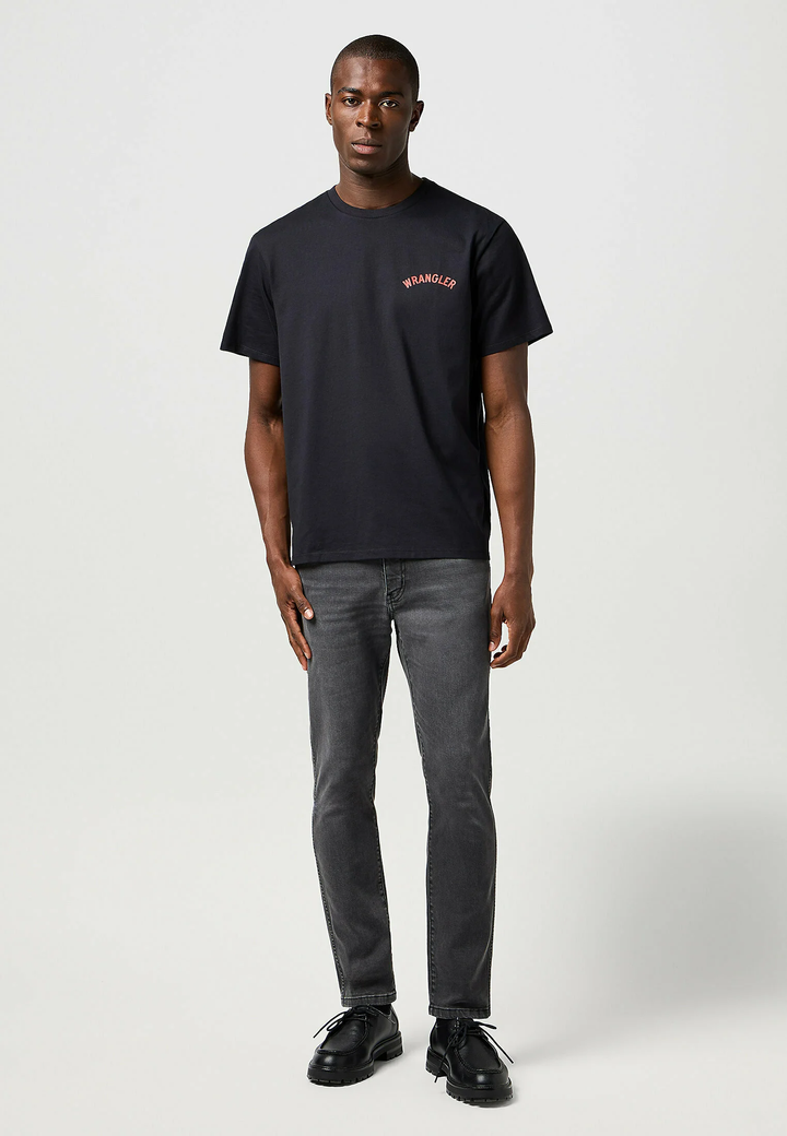 T-shirt graphic Noir - Wrangler