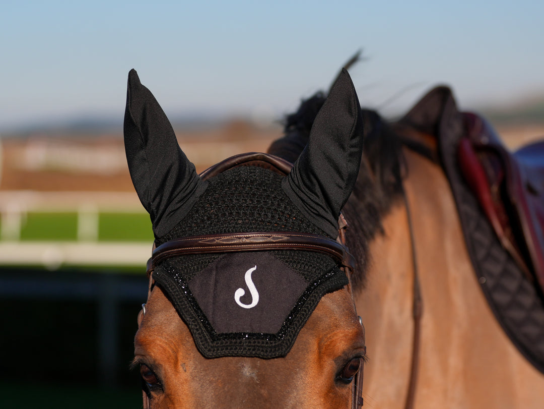 Bonnet pour cheval Noir - Le Sabotier