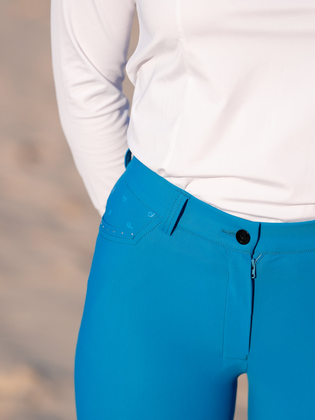 Pantalon ATHINA Vert Canard - Le Sabotier