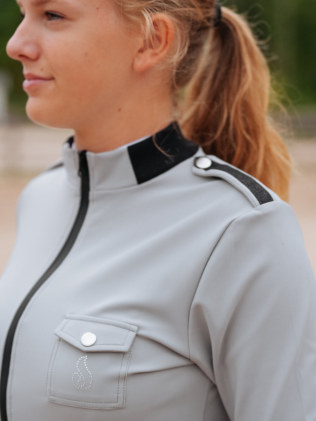 Sweat technique Femme YSEE Le Sabotier Gris