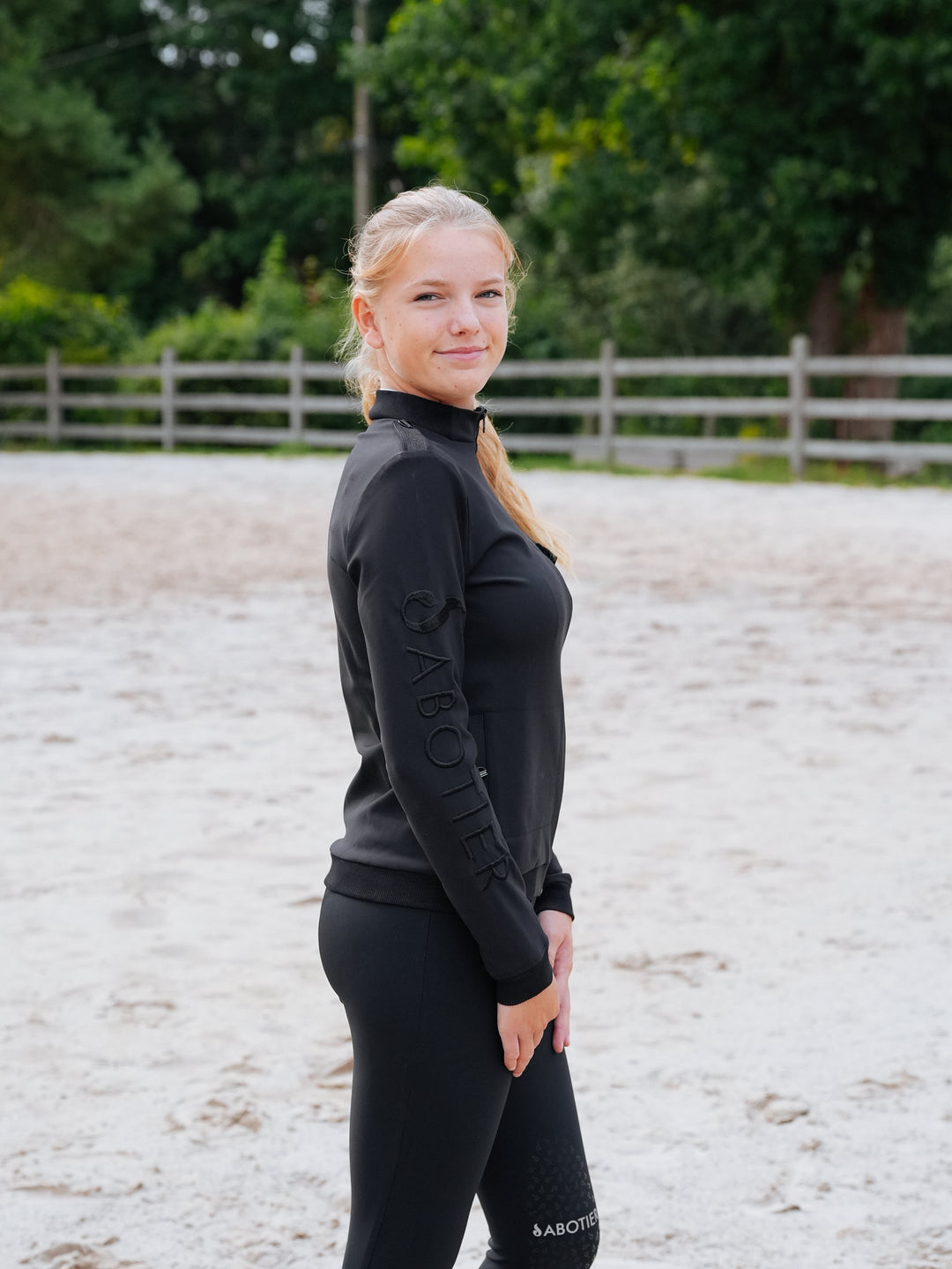 Sweat technique Femme YSEE Le Sabotier Noir