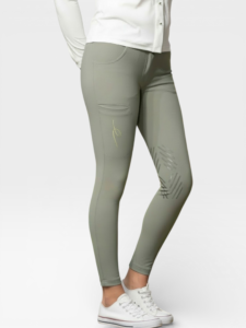 Pantalon d'équitation Justine Vert d'eau - Égérie