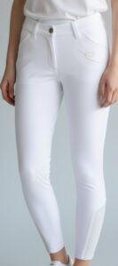 Pantalon d'équitation Nina Blanc - Égérie
