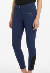 Pantalon d'équitation Nina Bleu Cobalt - Égérie