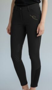 Pantalon d'équitation Nina Noir - Égérie
