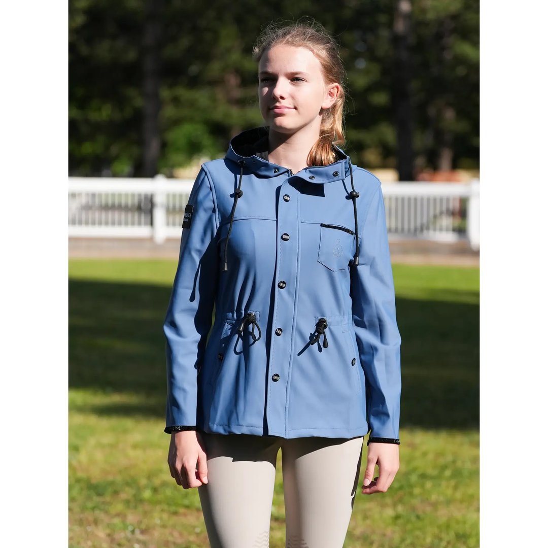 Parka HUGUETTE Bleu - Le Sobatier
