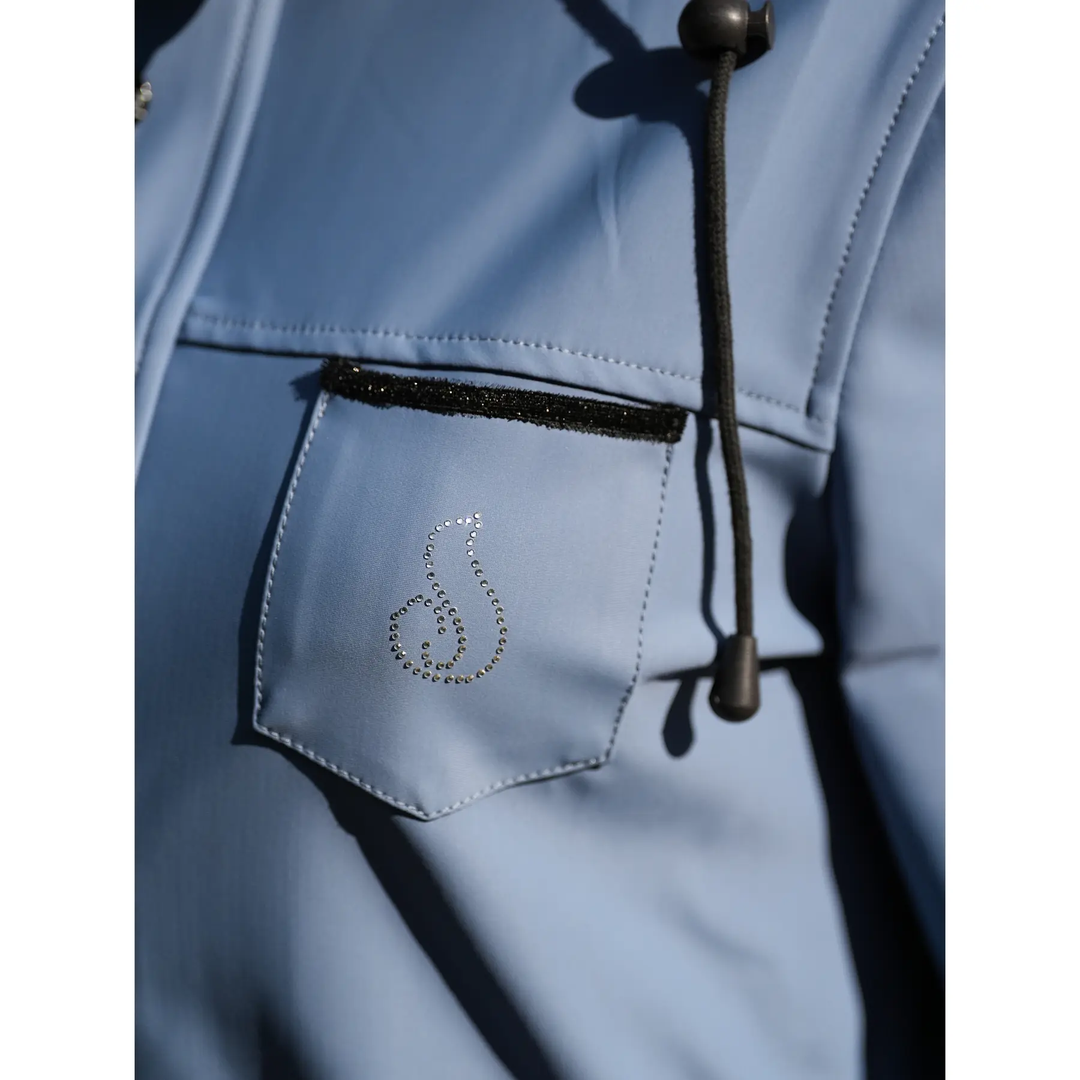 Parka HUGUETTE Bleu - Le Sobatier