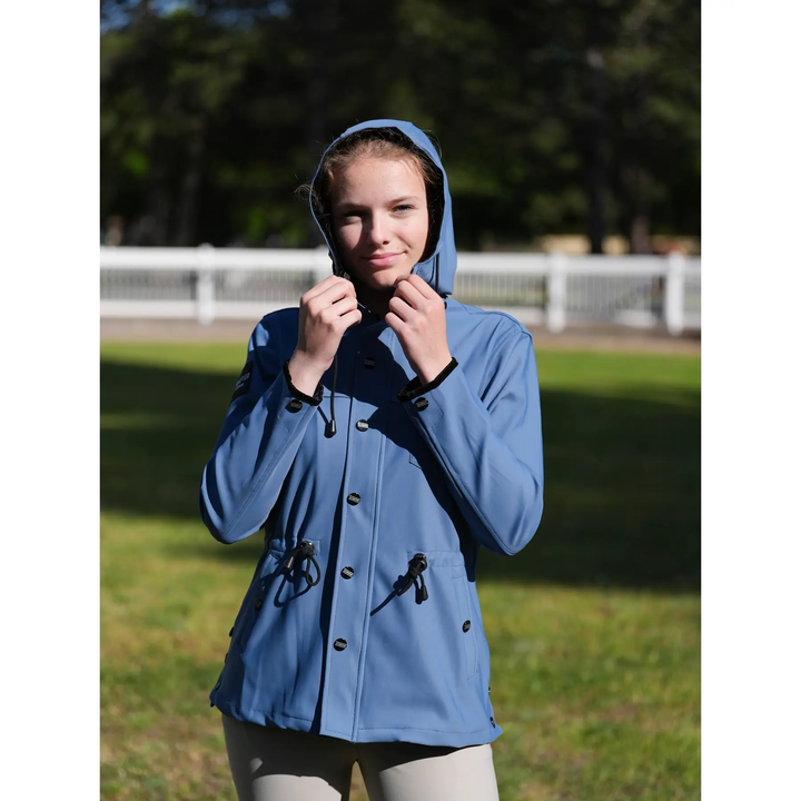 Parka HUGUETTE Bleu - Le Sobatier