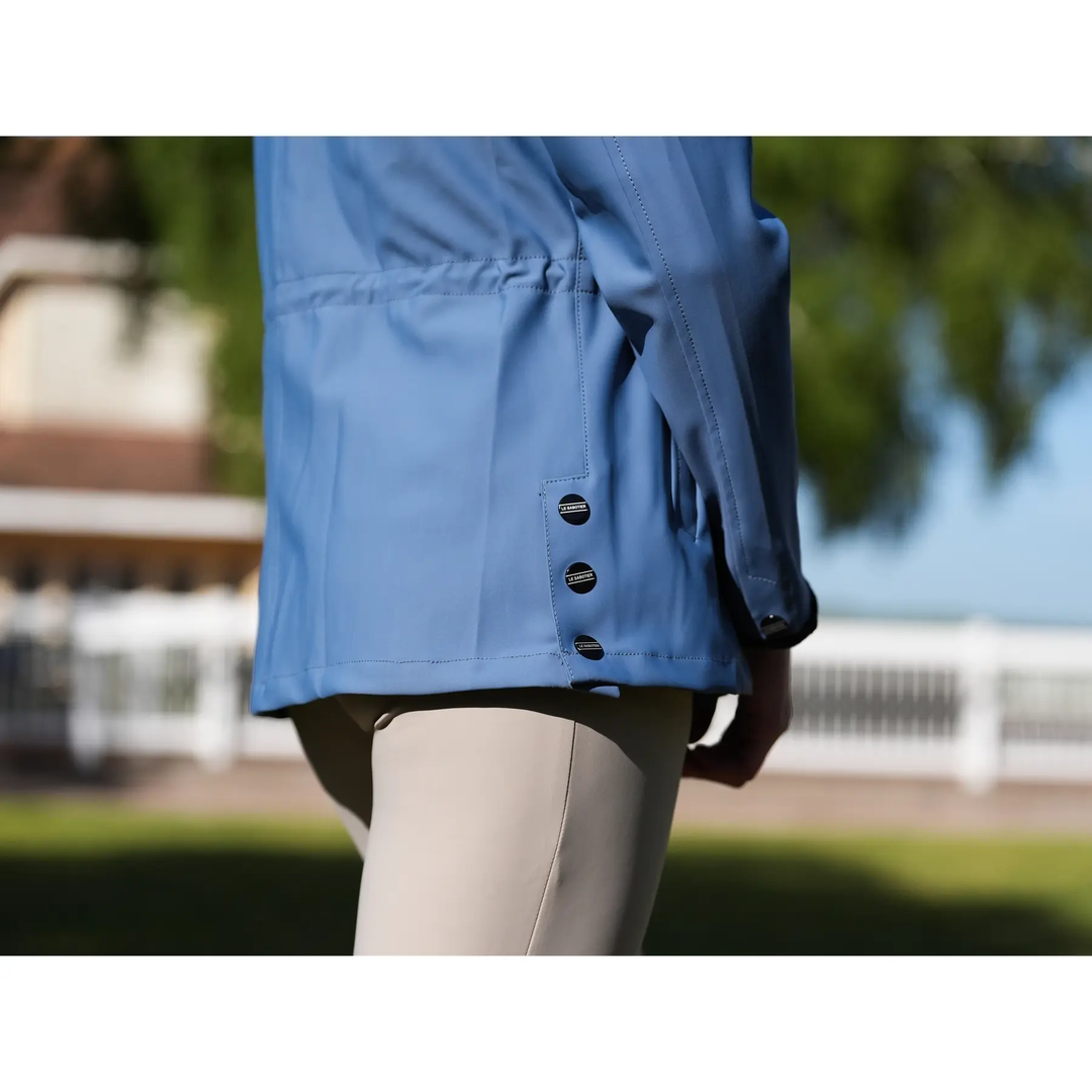 Parka HUGUETTE Bleu - Le Sobatier