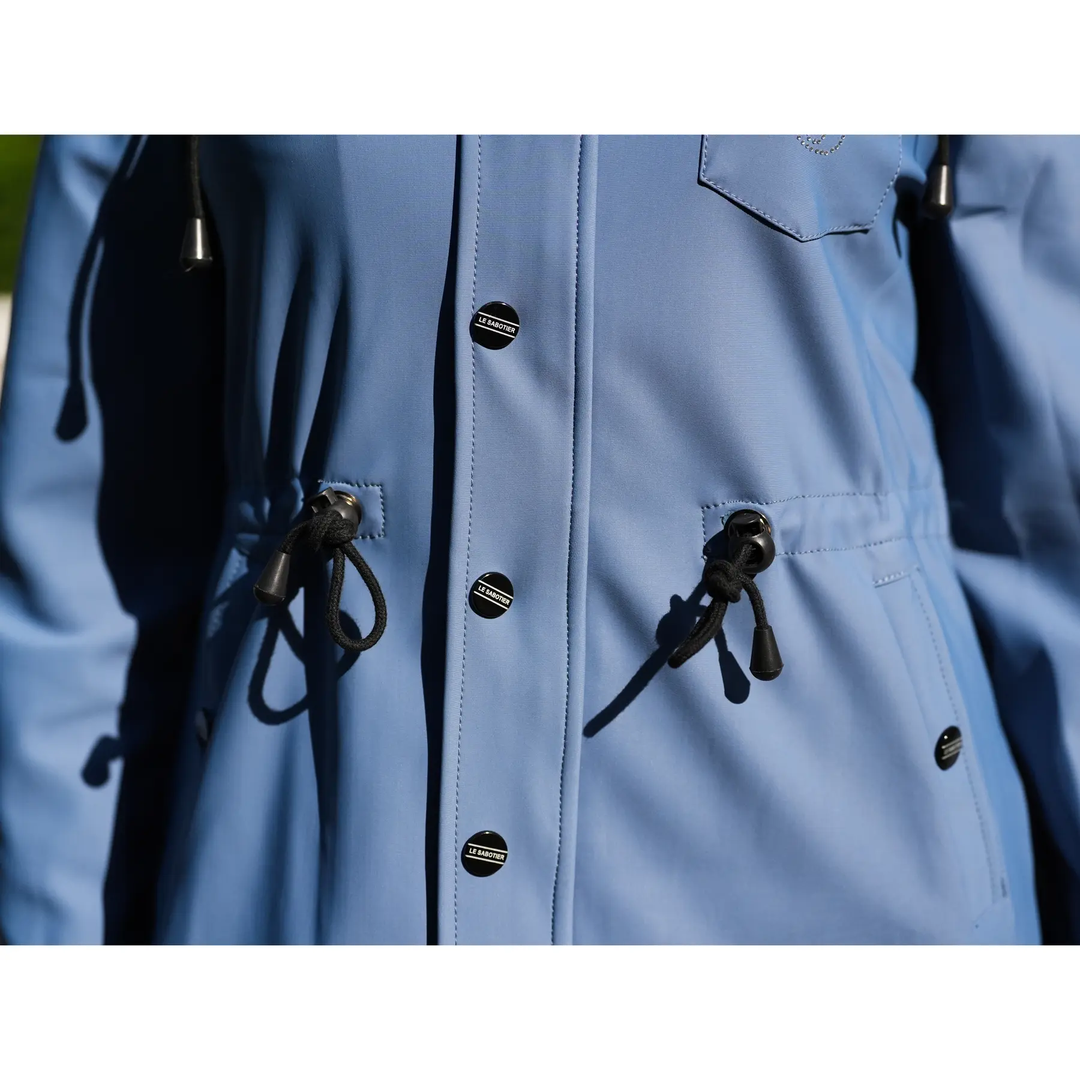 Parka HUGUETTE Bleu - Le Sobatier