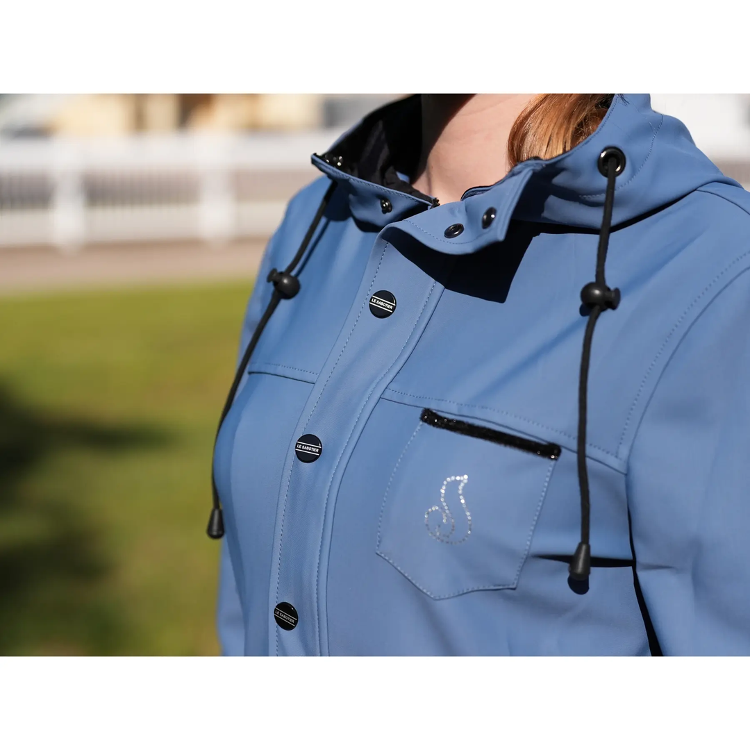 Parka HUGUETTE Bleu - Le Sobatier