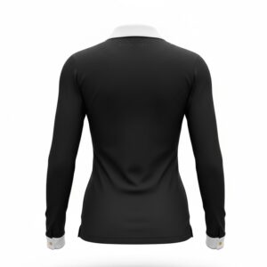 Polo de concours Coralie Noir - Égérie
