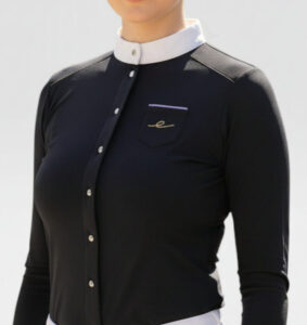 Polo de concours Coralie Noir - Égérie