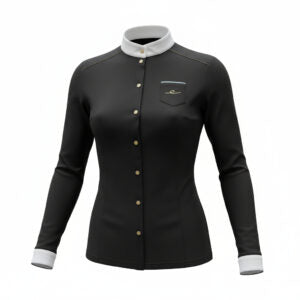 Polo de concours Coralie Noir - Égérie