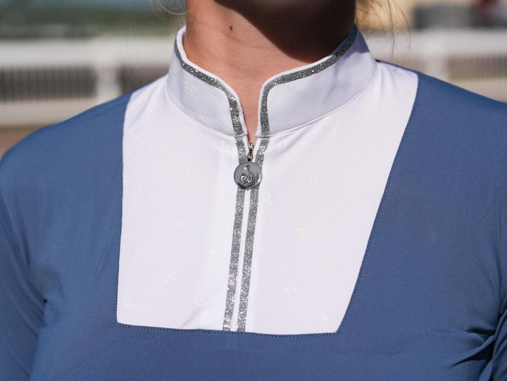 Polo de concours REIKO Bleu - Le Sobatier