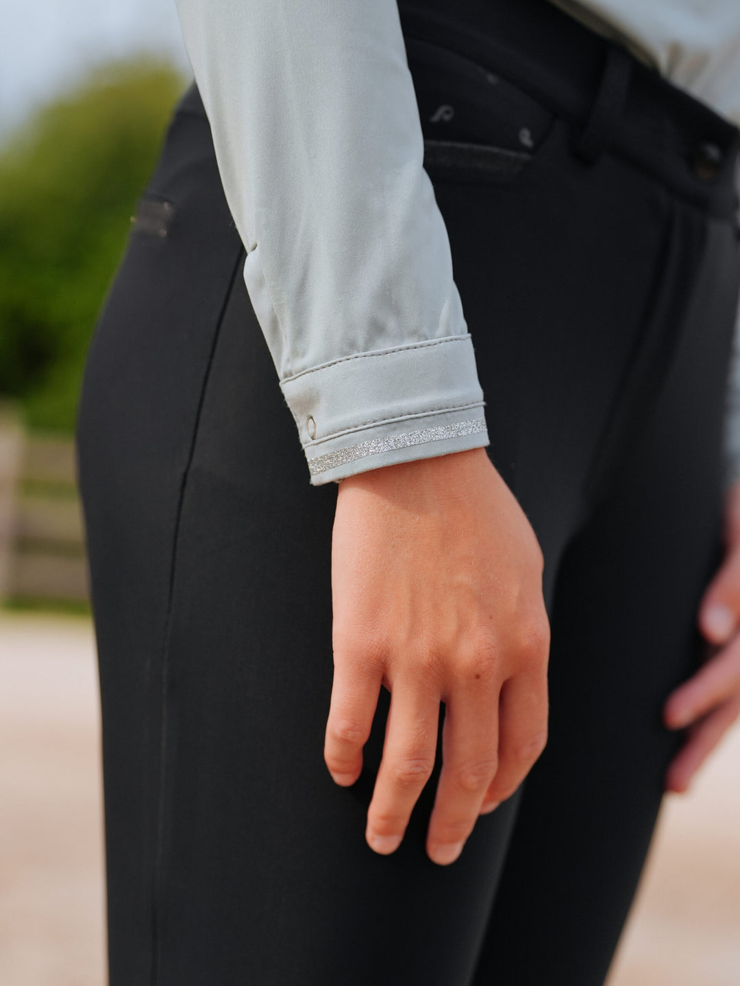Polo de concours YSANCE Gris - Le Sabotier