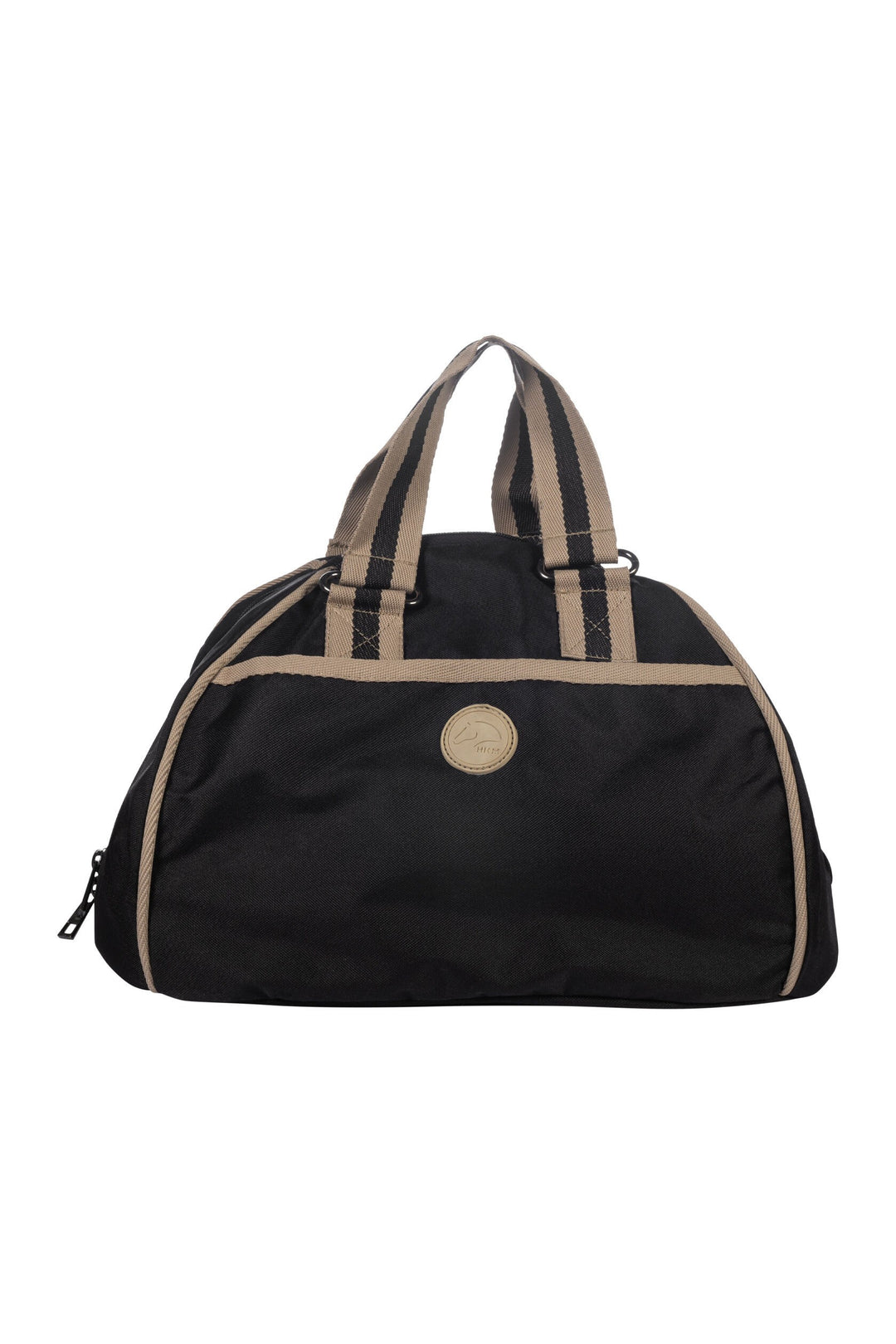 Sac pour casque Joules Noir/Beige - HKM