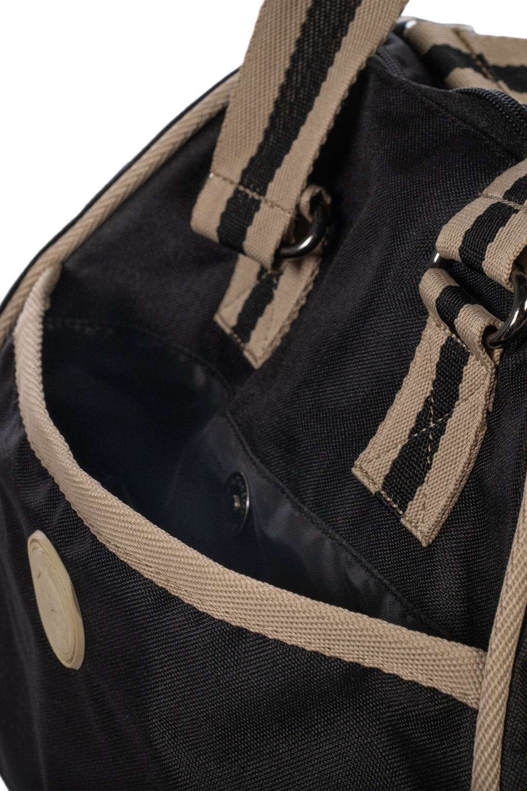 Sac pour casque Joules Noir/Beige - HKM