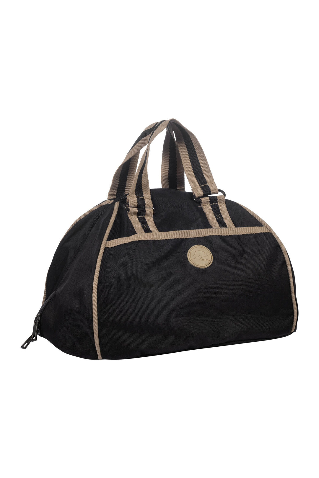 Sac pour casque Joules Noir/Beige - HKM